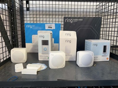 Lot 2096 - Cage containing a qty of Ring alarm related...