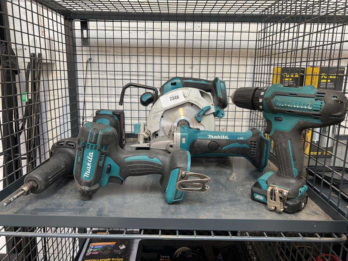 Lot 2348 - Makita 12345 piece cordless tool set...