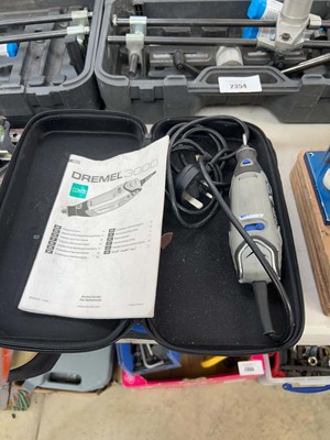 Lot 2351 - 2 cased Dremel rotary tools to include Dremel...