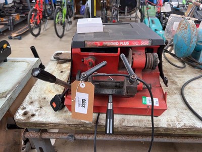 Lot 2303 - Rekord Plus 240V bench top key duplicating...