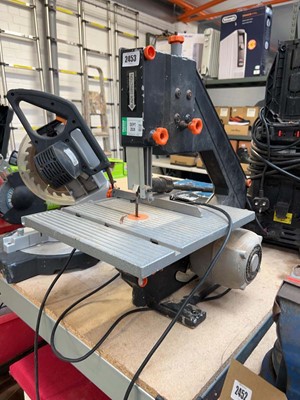 Lot 2453 - Black & Decker 240V band saw with a Challenge...