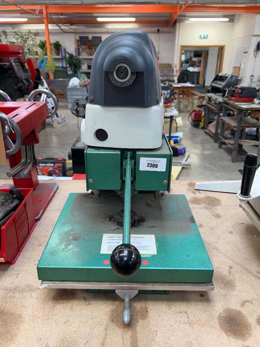 Lot 2309 - Silca Spa Delta 2000FO 230V t-shirt screen...