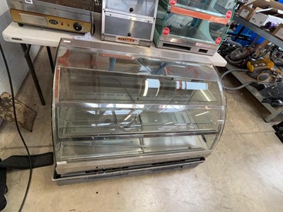 Lot 2547 - Counterline 240V counter top glass display fridge