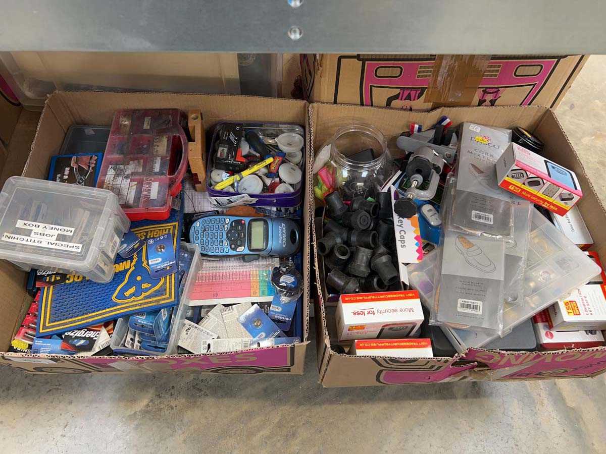 Lot 2325 - 4 large boxes of mixed stock to include...