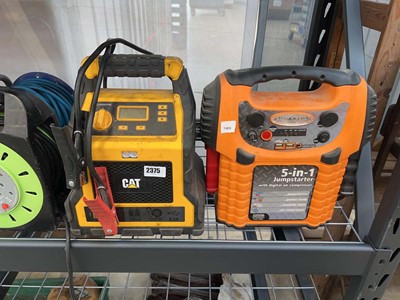 Lot 2375 - Cat CJ1000DCPUK car portable power station...