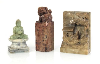 Lot 94 - A South East Asian figure seated on a...