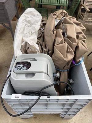 Lot 2130 - Palm Springs Lay-Z-Spa with pump