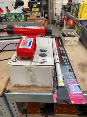 Lot 2331 - Yale floor safe, together with a garage...