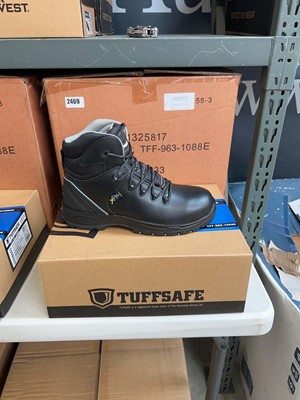 Lot 2469 - Box containing 6x pairs of Tuffsafe steel toe...