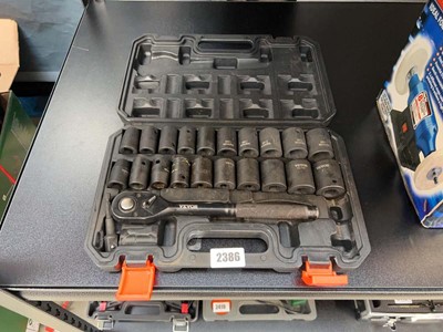 Lot 2386 - Cased Vevor socket set