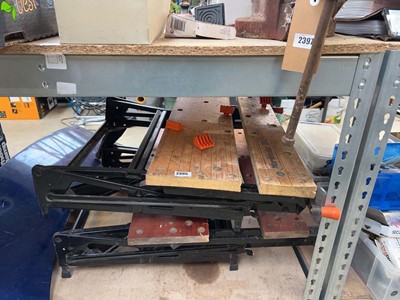 Lot 2395 - 2 Black & Decker Workmates