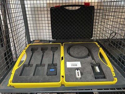 Lot 2339 - Cased True Code key programmer, together with...