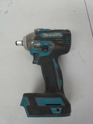 Lot Two Makita LXT 18v cordless impact wrench's...