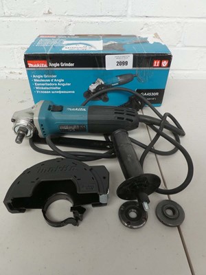 Lot A Makita GA4530R 115mm 240v angle grinder with...