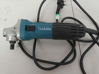 Lot A Makita GA4530R 115mm 240v angle grinder with...