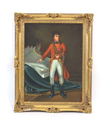 Lot 106 - E. Blake (20th Century), A military figure...