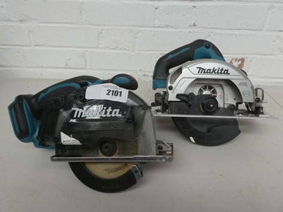 Lot A Makita DCS552 136mm metal cutting 18V...