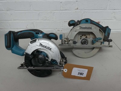 Lot A Makita DSS501 136mm 18V circular saw...