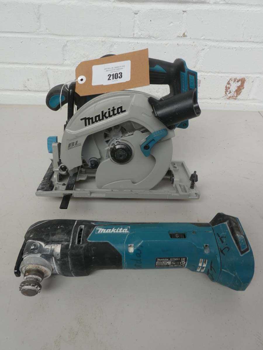 Lot A Makita LXT DHS680 165mm 18V Brushless...