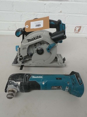 Lot A Makita LXT DHS680 165mm 18V Brushless...