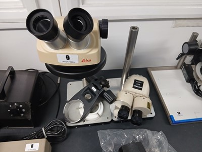 Lot 9 - Leica Stereo Zoom 6 microscope on stand with a...