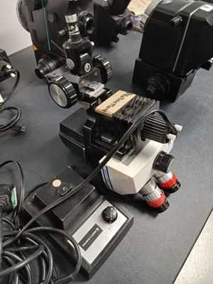Lot 14 - Bausch & Lomb microscope with a Bausch & Lomb...