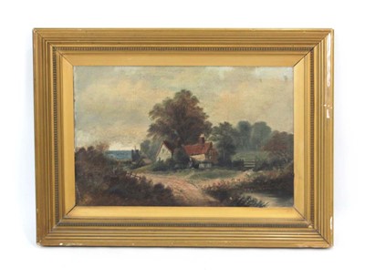 Lot 111 - 19th Century School, A landscape featuring...