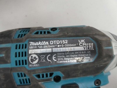 Lot Cased Makita LXT DLX2145TJ 18V 2 piece...