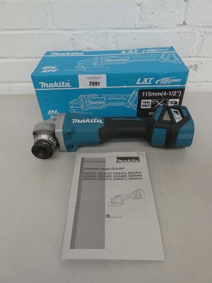 Lot Makita LXT DGA463 18V 115mm. cordless angle...