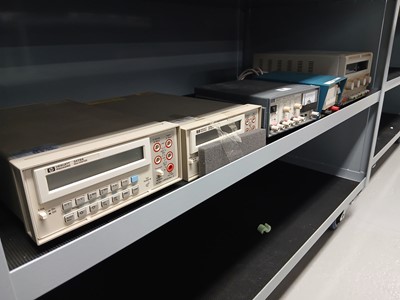 Lot 27 - 2x Hewlett Packard 3478a multimeters,...