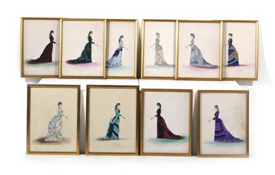 Lot 124 - Charles Pilatte (1813-1885), A group of ten...