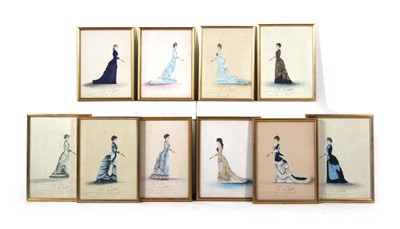 Lot 125 - Charles Pilatte (1813-1885), A group of ten...