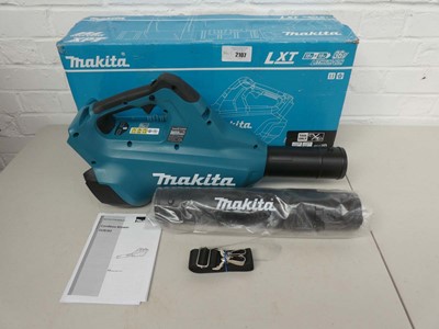 Lot A Makita LXT DUB362Z 18v cordless leaf blower...