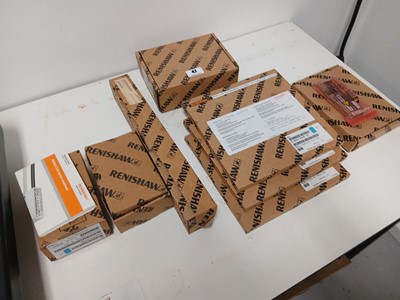 Lot 47 - Small selection of Renishaw component parts...
