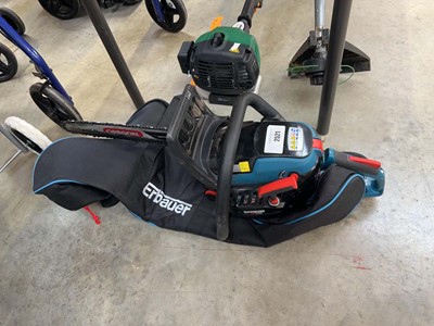 Lot 2521 - Erbauer petrol chainsaw with bag