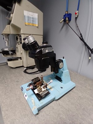 Lot 62 - Baush and Lomb Stereo Zoom 4 microscope with jig