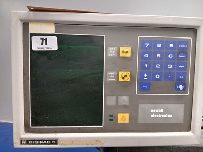 Lot 71 - Colchester Master 2500GB centre lathe with QC...