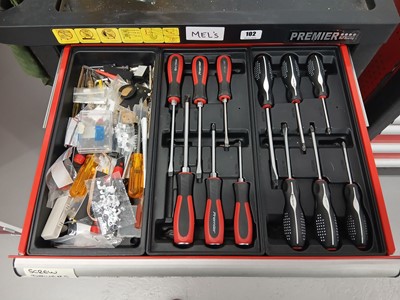 Lot 102 - 80cm Premier ball-bearing multi drawer trolley...