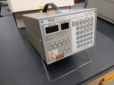 Lot 155 - Trio LA-1910 bus analyzer and a boxed NPLAB...
