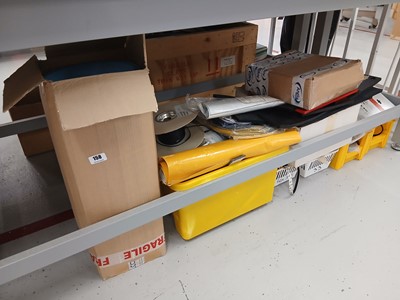 Lot 158 - Underbay of assorted consumables to include...