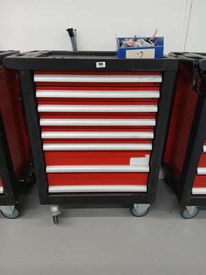 Lot 103 - 80cm Premier ball-bearing multi drawer trolley...