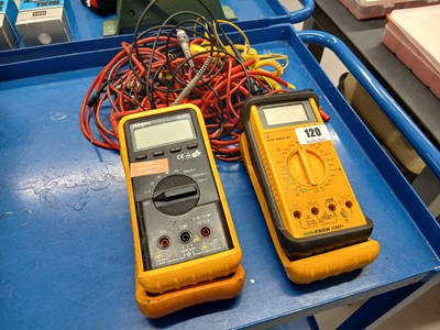 Lot 120 - Iso-tech IDM91 and a Robin RD870 electrical...