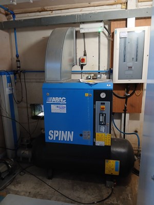 Lot 84 - ABAC Spinn 1110 270, packaged air compressor,...
