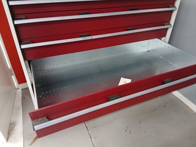 Lot 168 - Bott 130cm 6 drawer tool cabinet finished in...