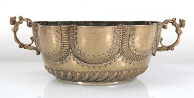 Lot 286 - A late Victorian silver two handled bowl of...