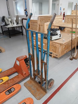 Lot 236 - Blue sack barrow/adjustable trolley