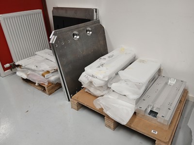 Lot 229 - 4 pallets of mostly aluminium part working...