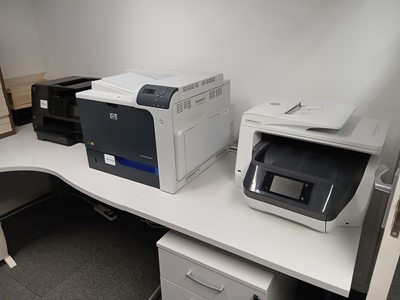 Lot 255 - 2 HP Officejet Pro 8730 all in one printer, HP...