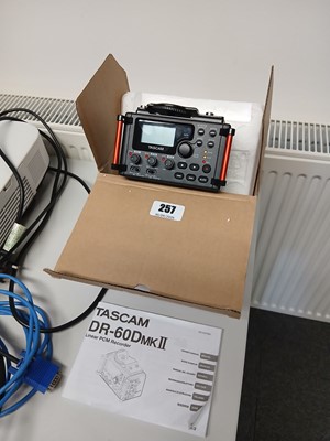Lot 257 - Tascam DR-60D II linear PCM recorder for DSLR