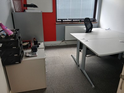 Lot 264 - Contents of 2 small offices comprising of 2...